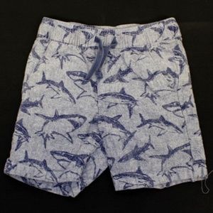 Shark Print Shorts